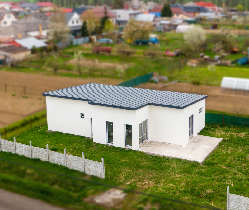 Novostavba nízkoenergetického bugalovu | Vojčice