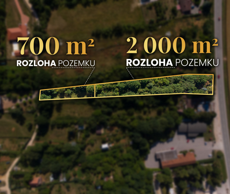 Stavebné pozemky s potenciálom bývania aj podnikania | Moldava nad Bodvou