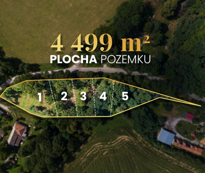 Zaujímavý investičný pozemok | 4 499 m² | Žarnov