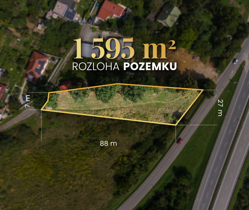 Pozemok 1 594 m² vo vyhľadávanej lokalite | Košíc - Lorinčík