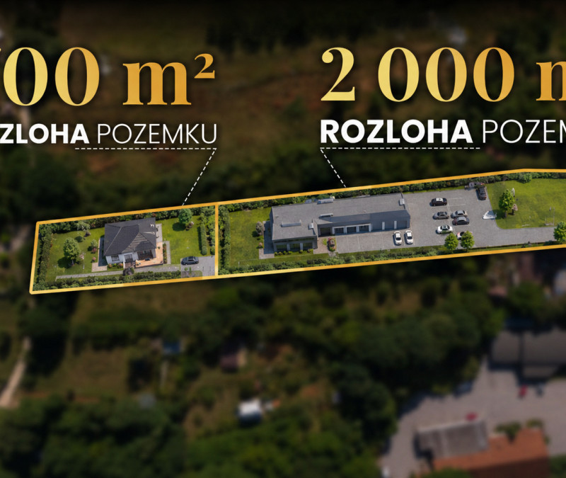 STAVEBNÉ POZEMKY | bývanie aj podnikanie | Moldava nad Bodvou