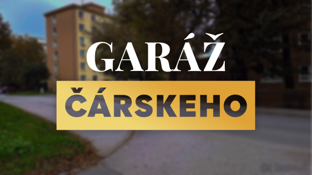 Predaj 6 investičných garáži | Košice - Čárskeho