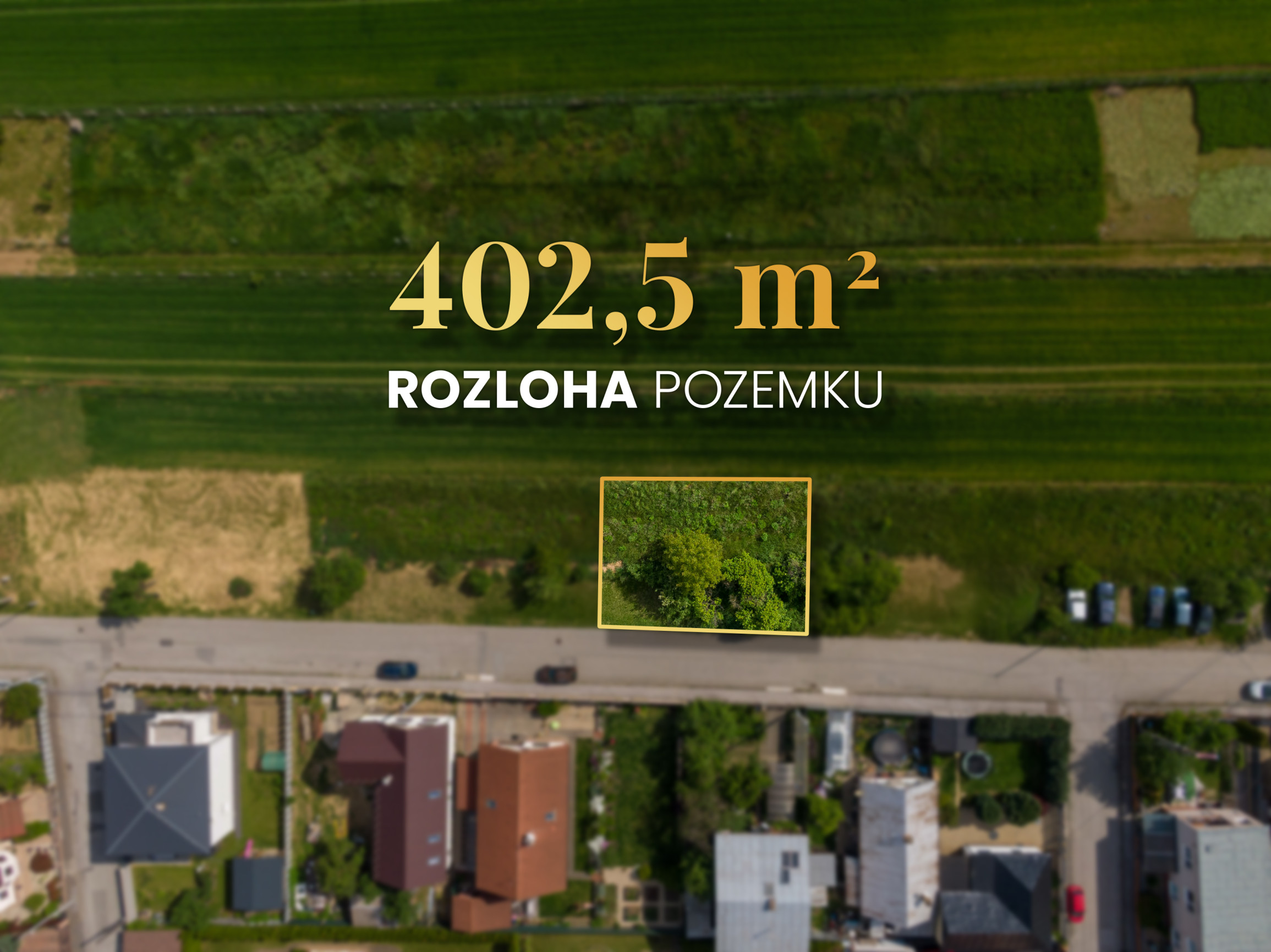 Atraktívny stavebný pozemok | ŽIADANÁ LOKALITA | Košice – Barca