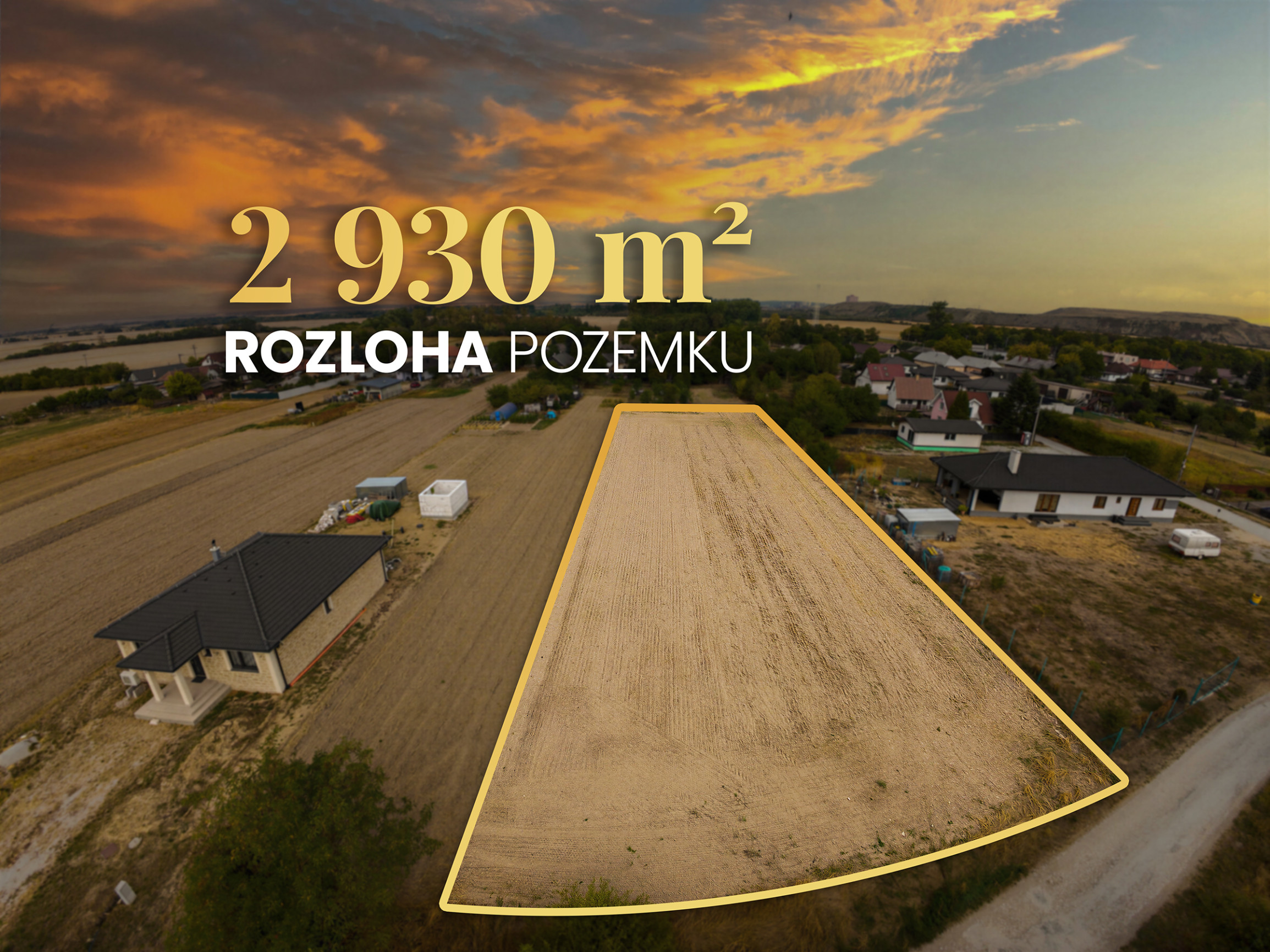 Priestor pre veľké plány | 2 930 m² | Gomboš