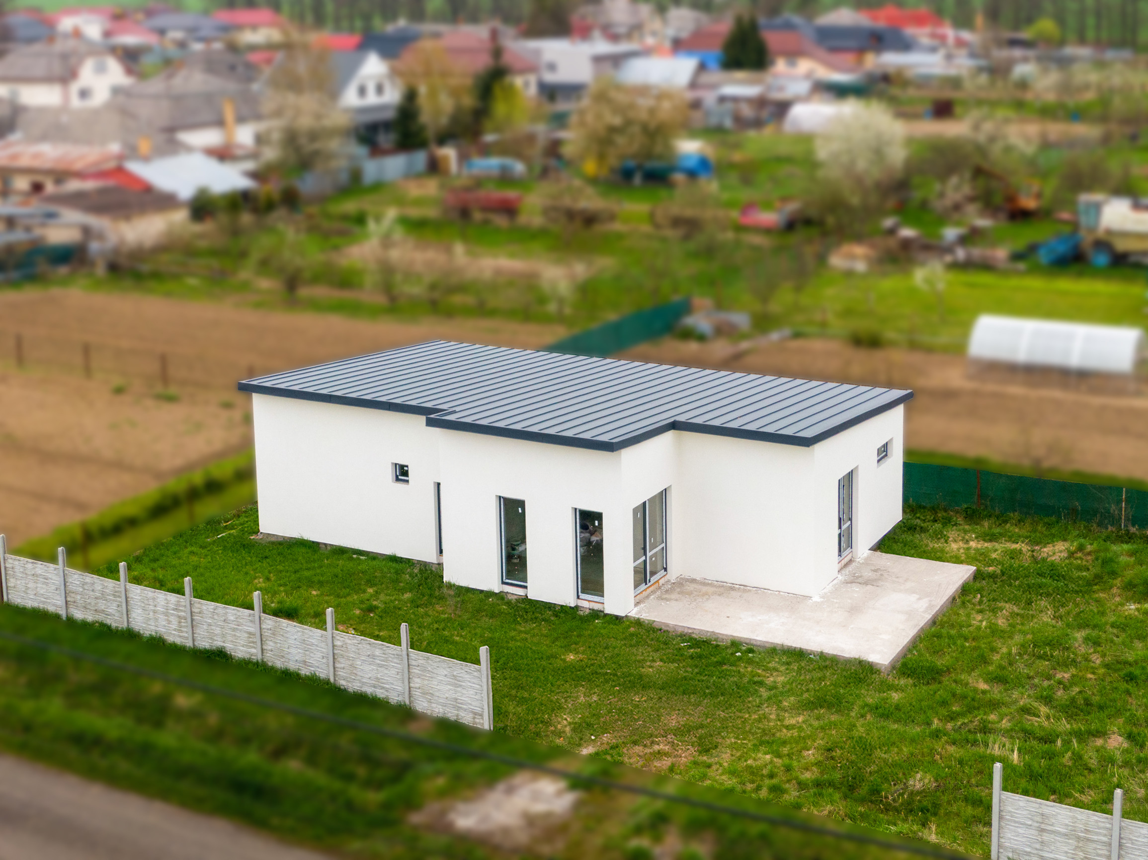 Novostavba nízkoenergetického bugalovu | Vojčice