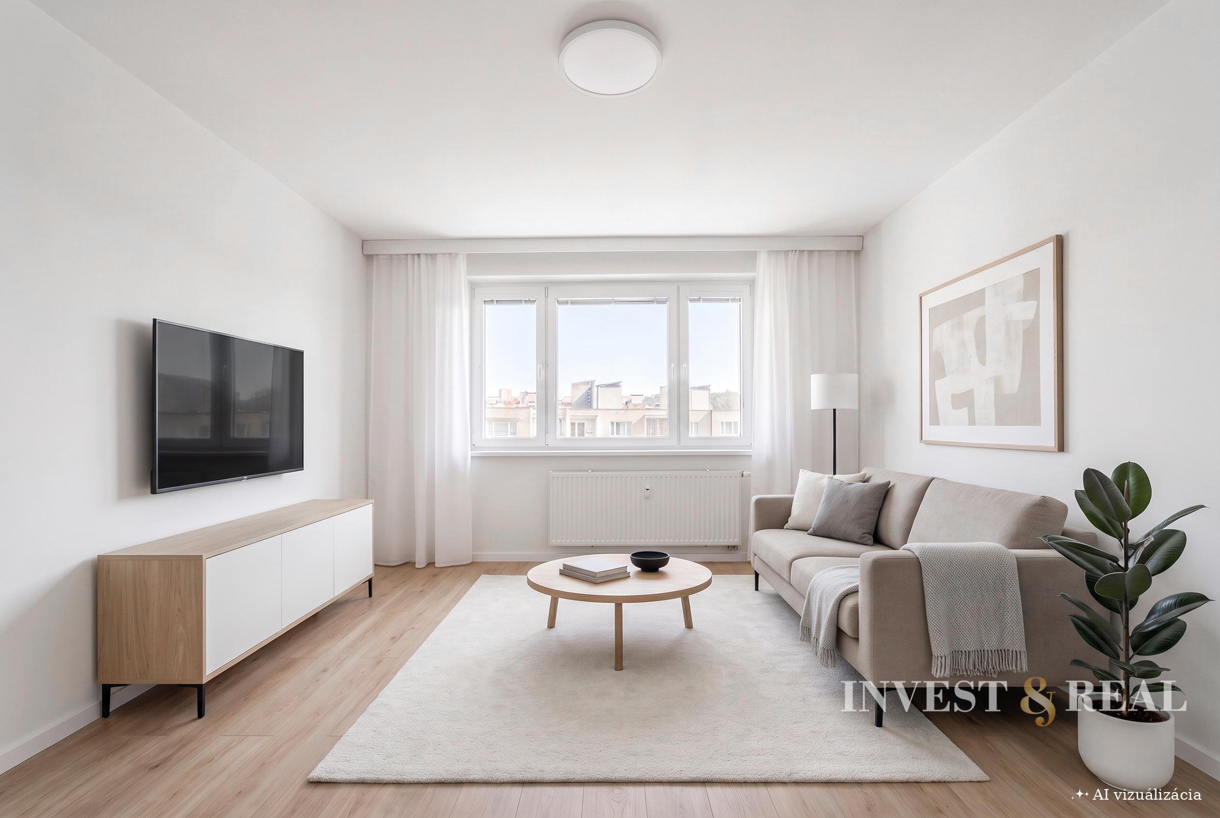 3-izbový byt s loggiou | 72 m² | Košice – Ťahanovce