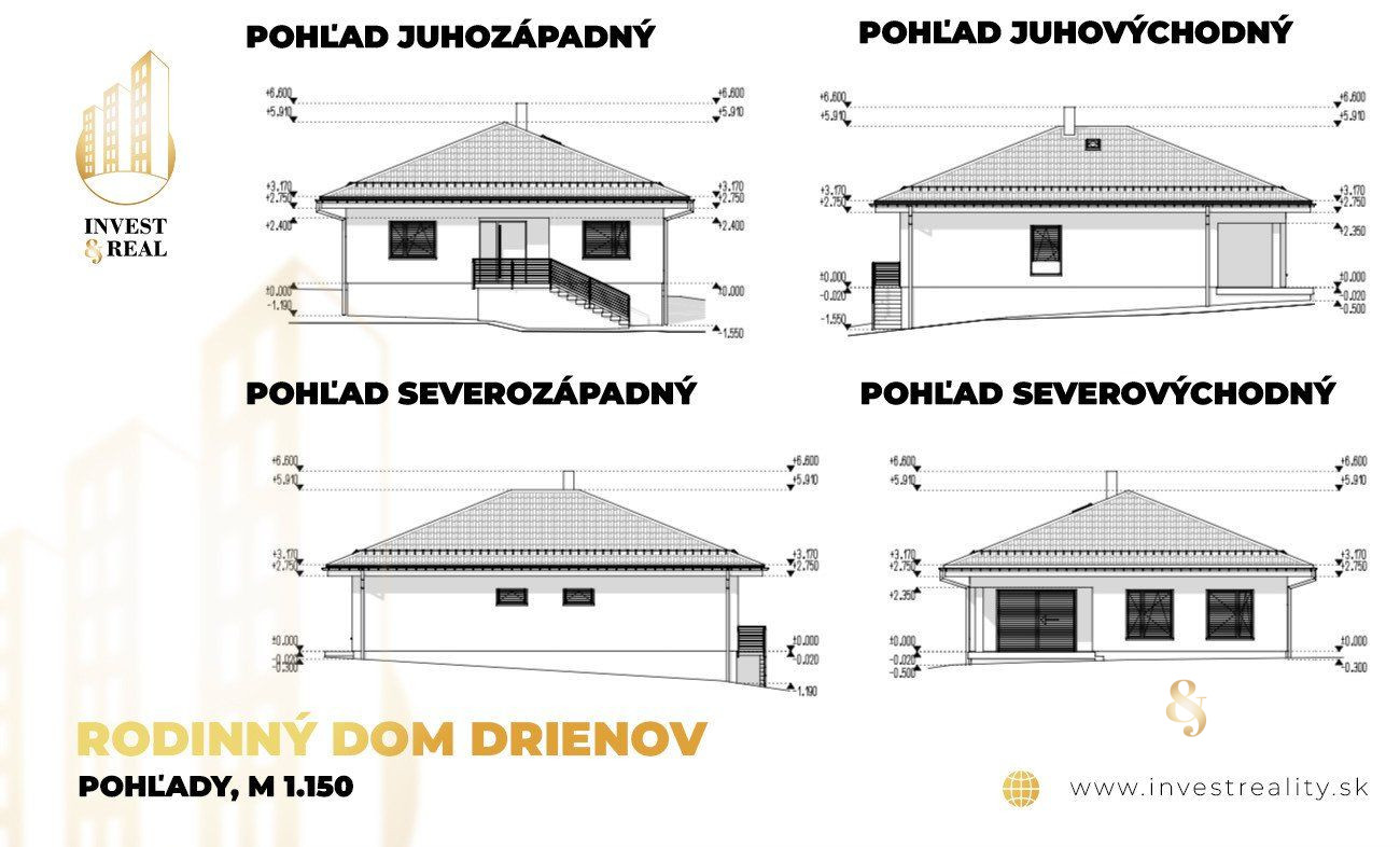 REZERVOVANÉ | Atraktívny rodinný dom | novostavba | Drienov