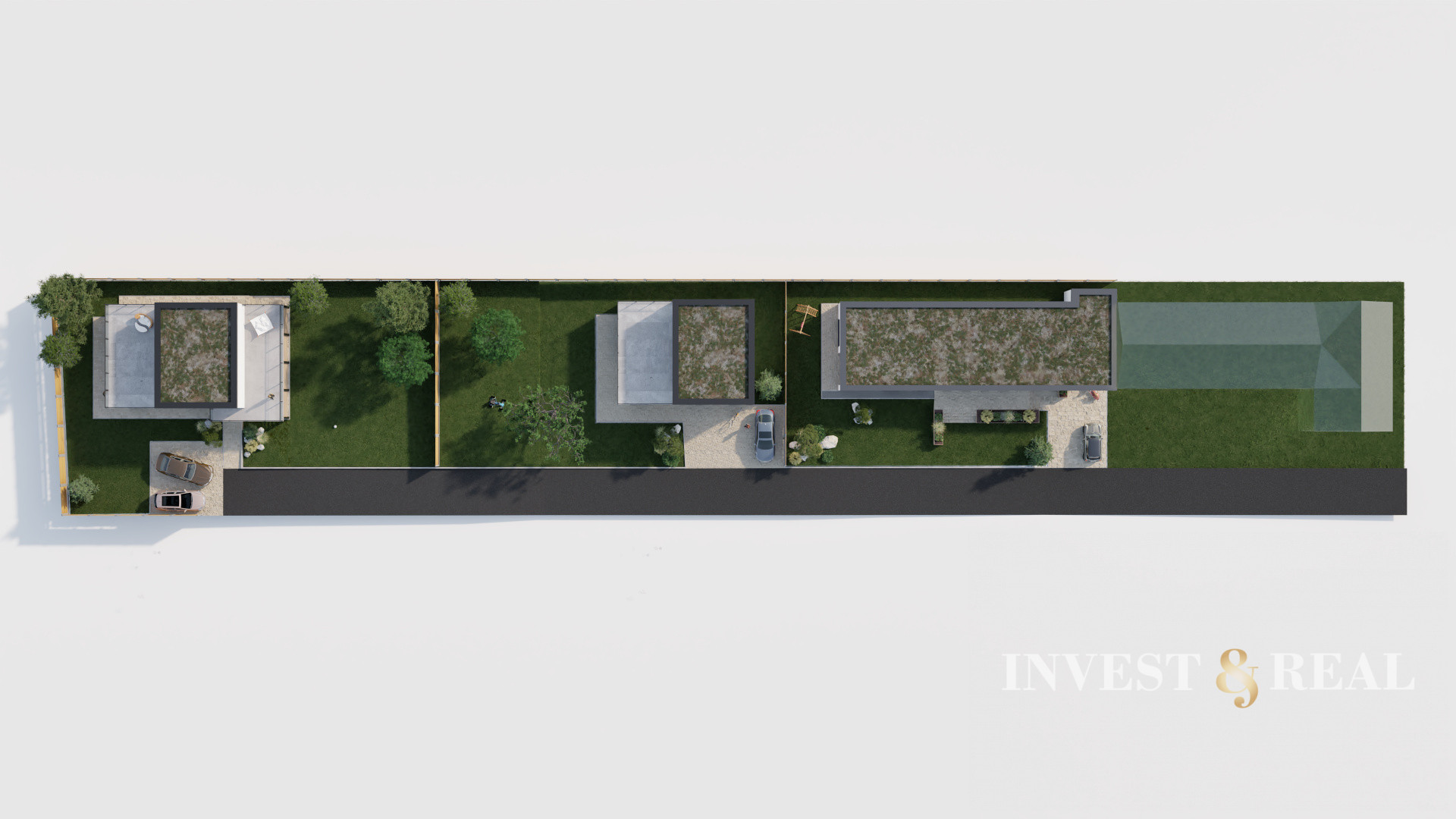 Moderný bungalov | Rezidencia Bystrická | Košice - Pereš