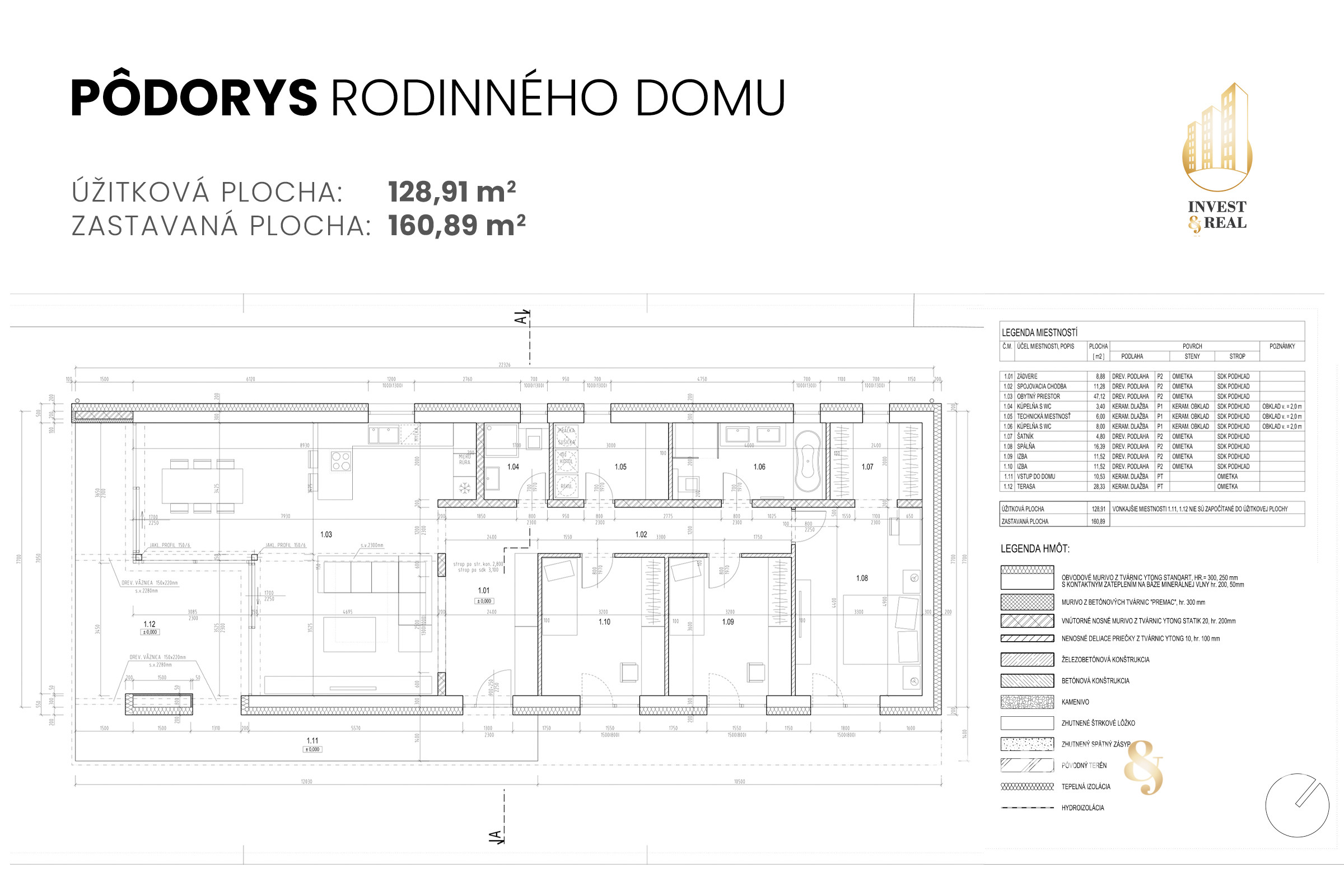 Svetlý a priestranný bungalov | Košice - Myslava
