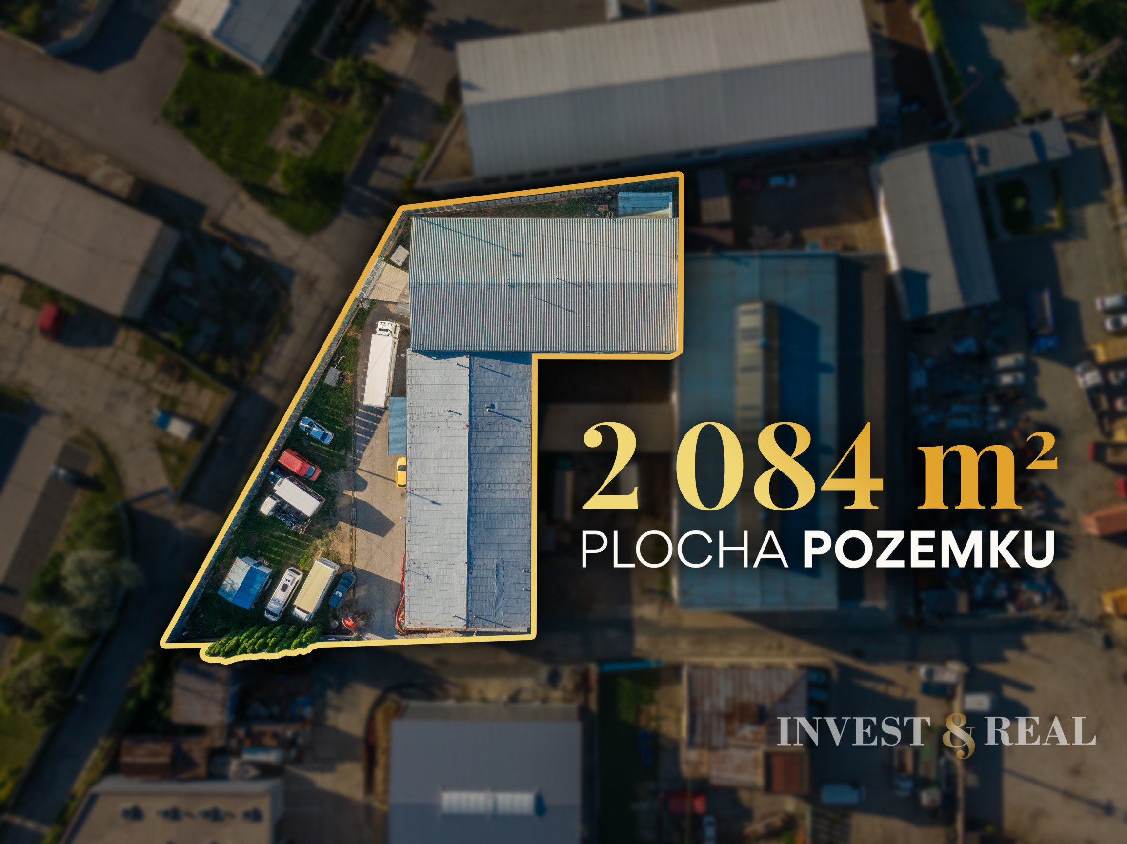 Administratívna budova a hala v priemyslenej časti | Rampová