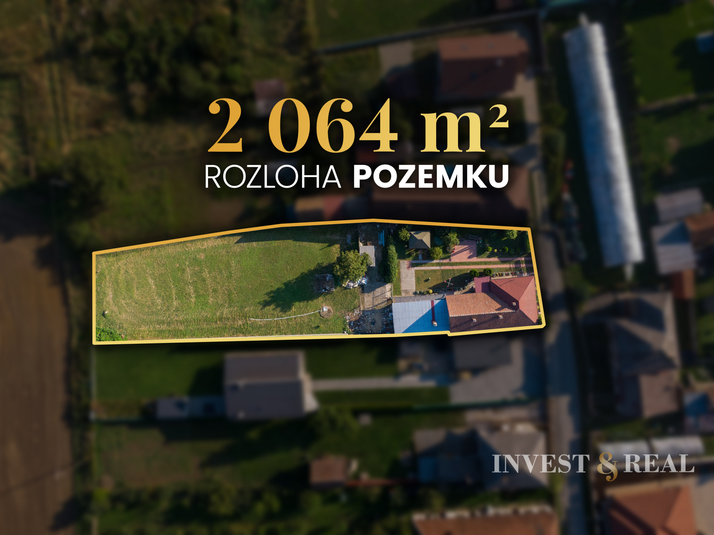 REZERVOVANÉ | Rodinný dom | 2 064 m² | Komárovce