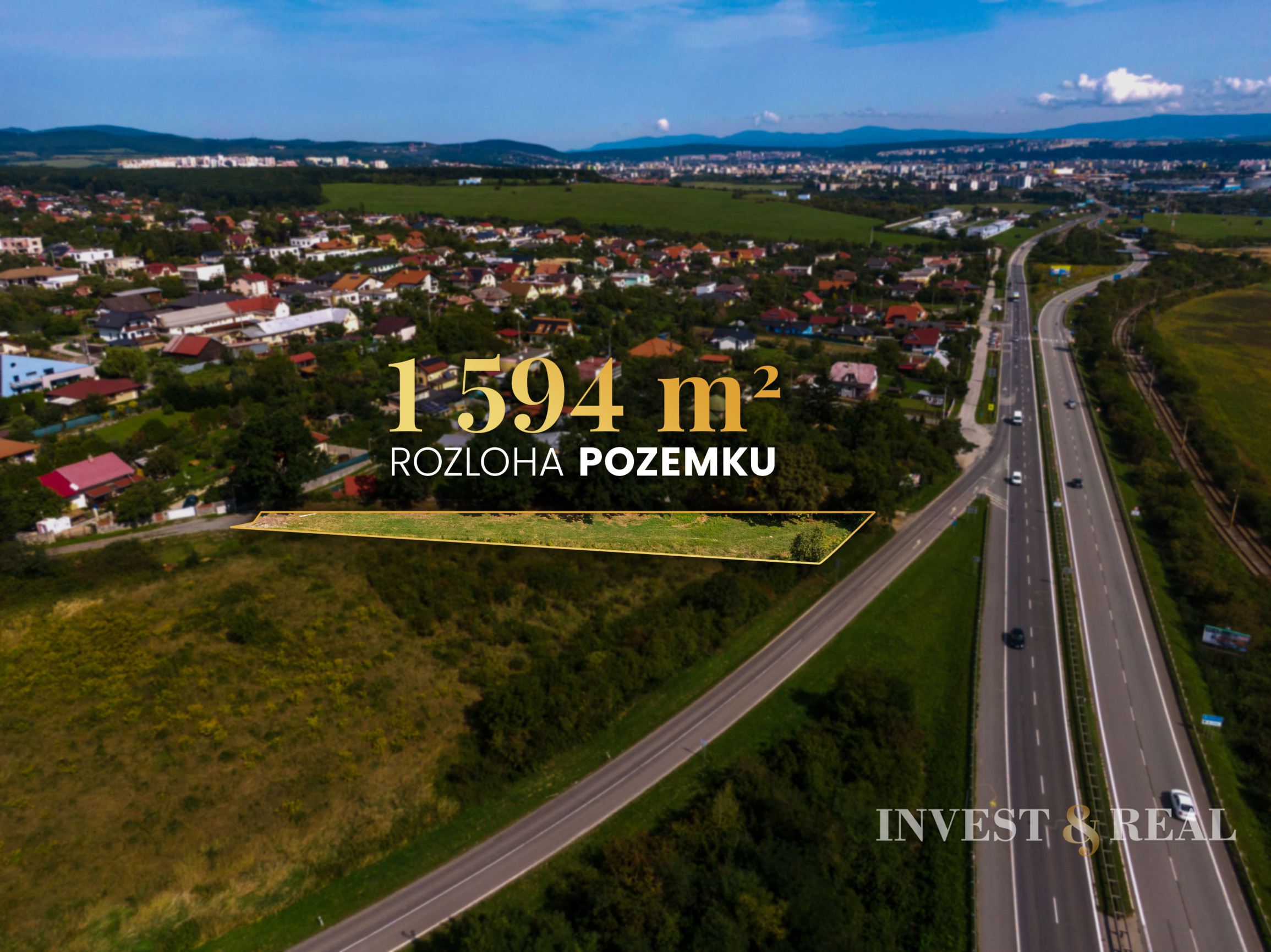 Pozemok 1 594 m² vo vyhľadávanej lokalite | Košíc - Lorinčík