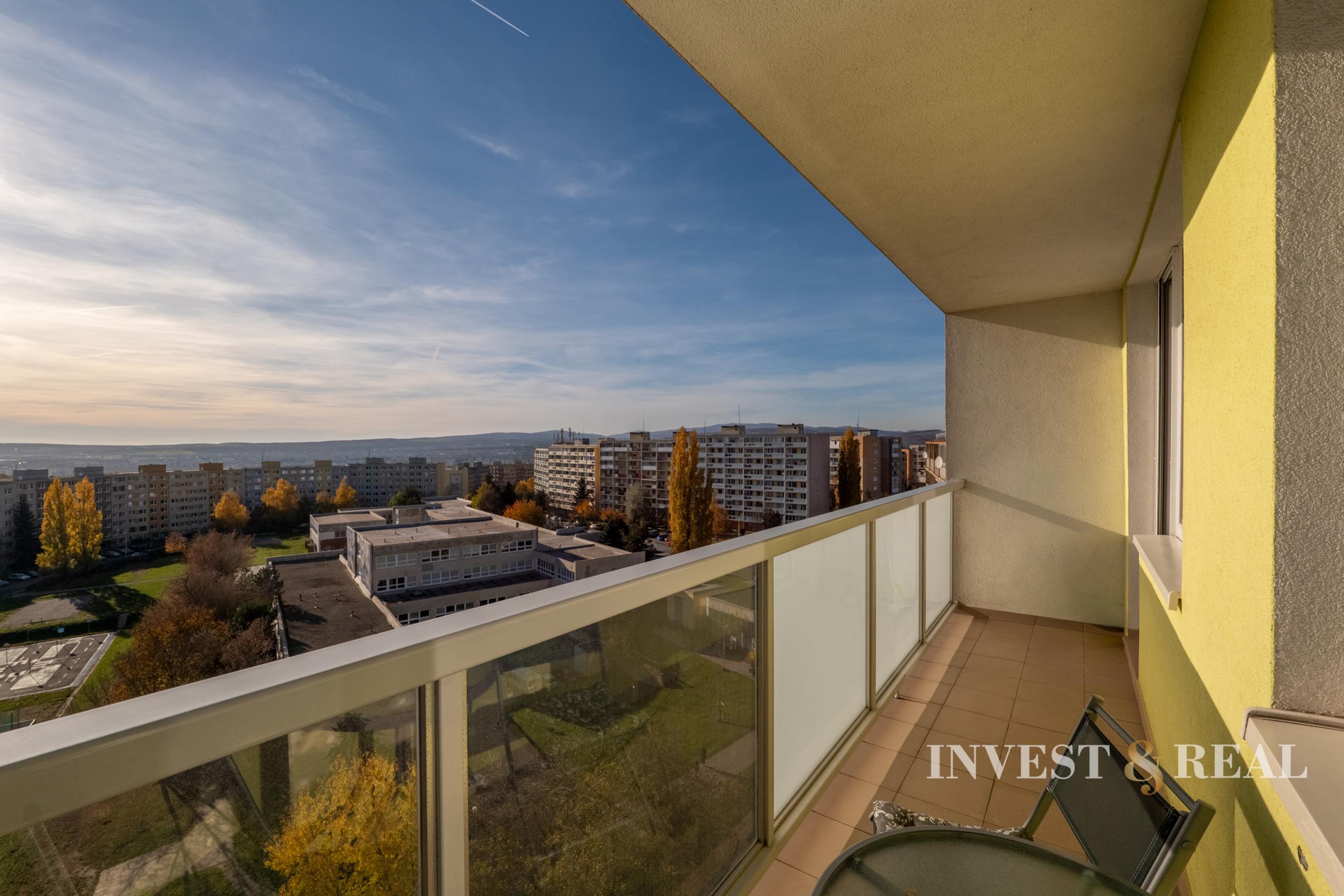 1-izbový byt s výhľadom na mesto | Košice - Furča