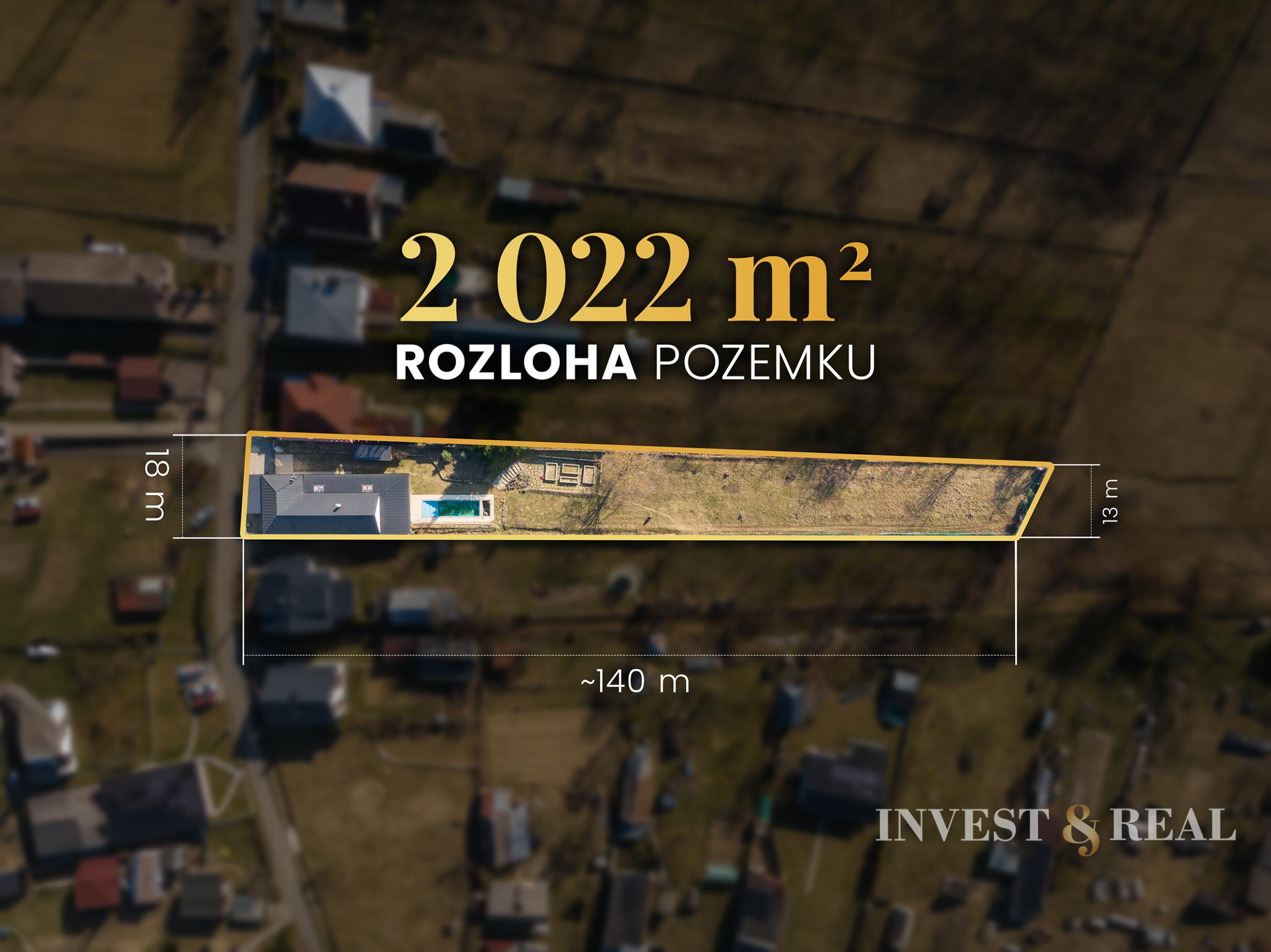 Zrekonštruovaný dom s bazénom a veľkým pozemkom | Podlipníky