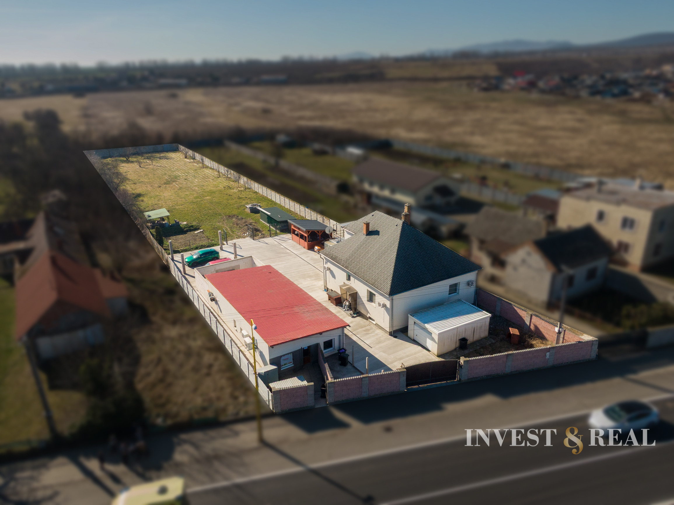 Rodinný dom + potraviny | INVESTIČNÁ PRÍLEŽITOSŤ | Sečovce