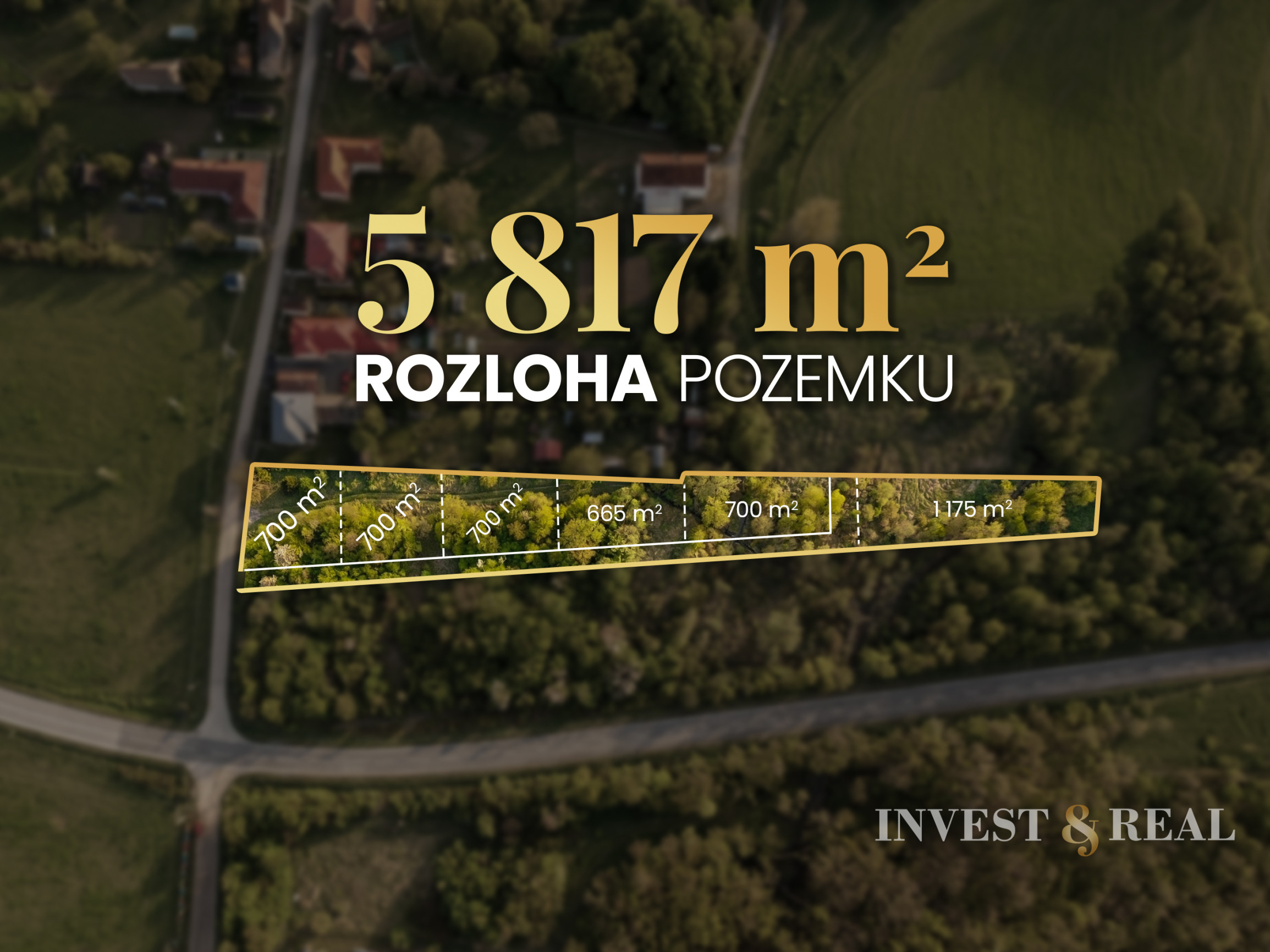 Výnimočný stavebný pozemok |  1 175 m² | Šemša