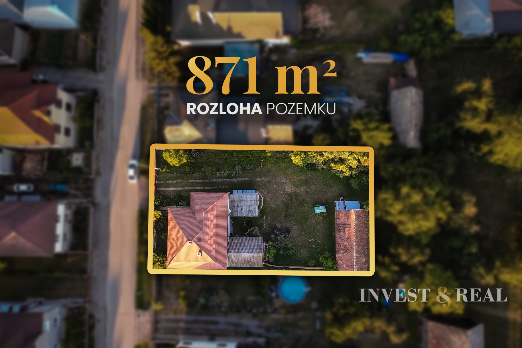 Rodinný dom s veľkým pozemkom | 871 m² | Nižná Kamenica