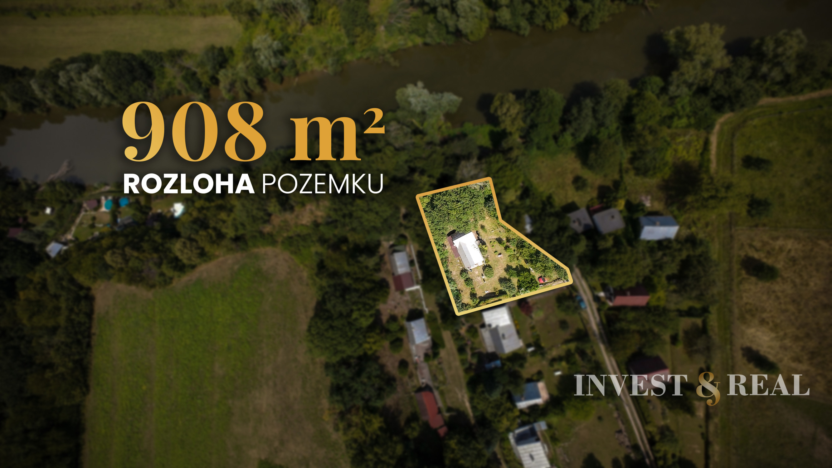CELOROČNÁ CHATA pri rieke Hornád | 908 m² | Sokoľ